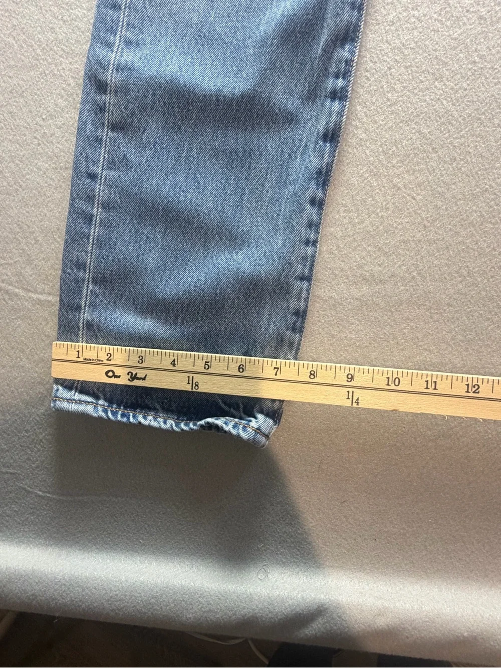 Levi’s 501 Distressed Ripped Straight Jeans Men’s 30x32